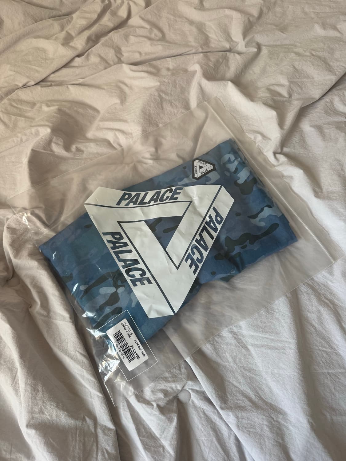 팔라스 소파 티셔츠 블루 디지 카모 - 24SS XXL 상품이미지4
