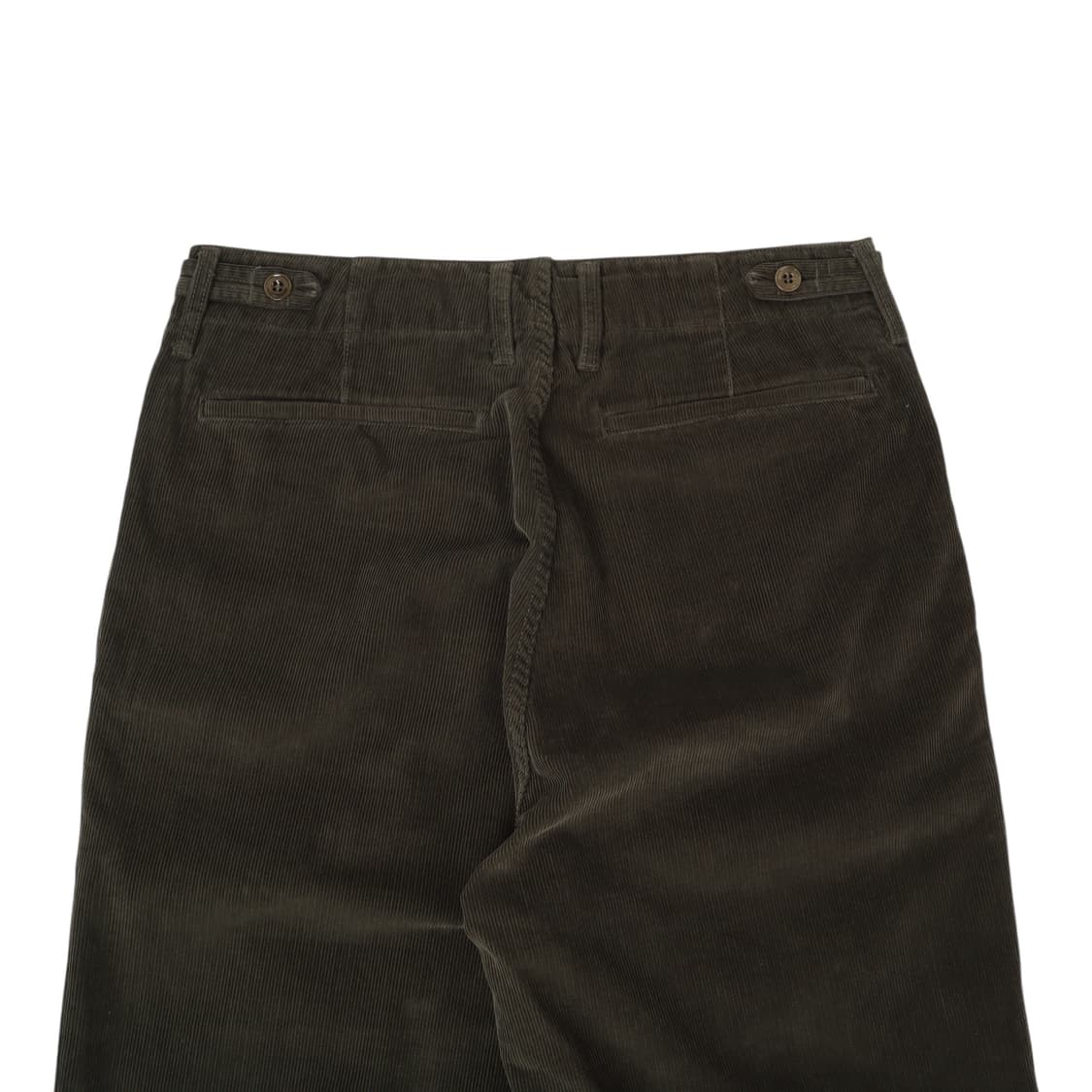 POTTERY 포터리 카키 코듀로이 와이드 팬츠 상품이미지5