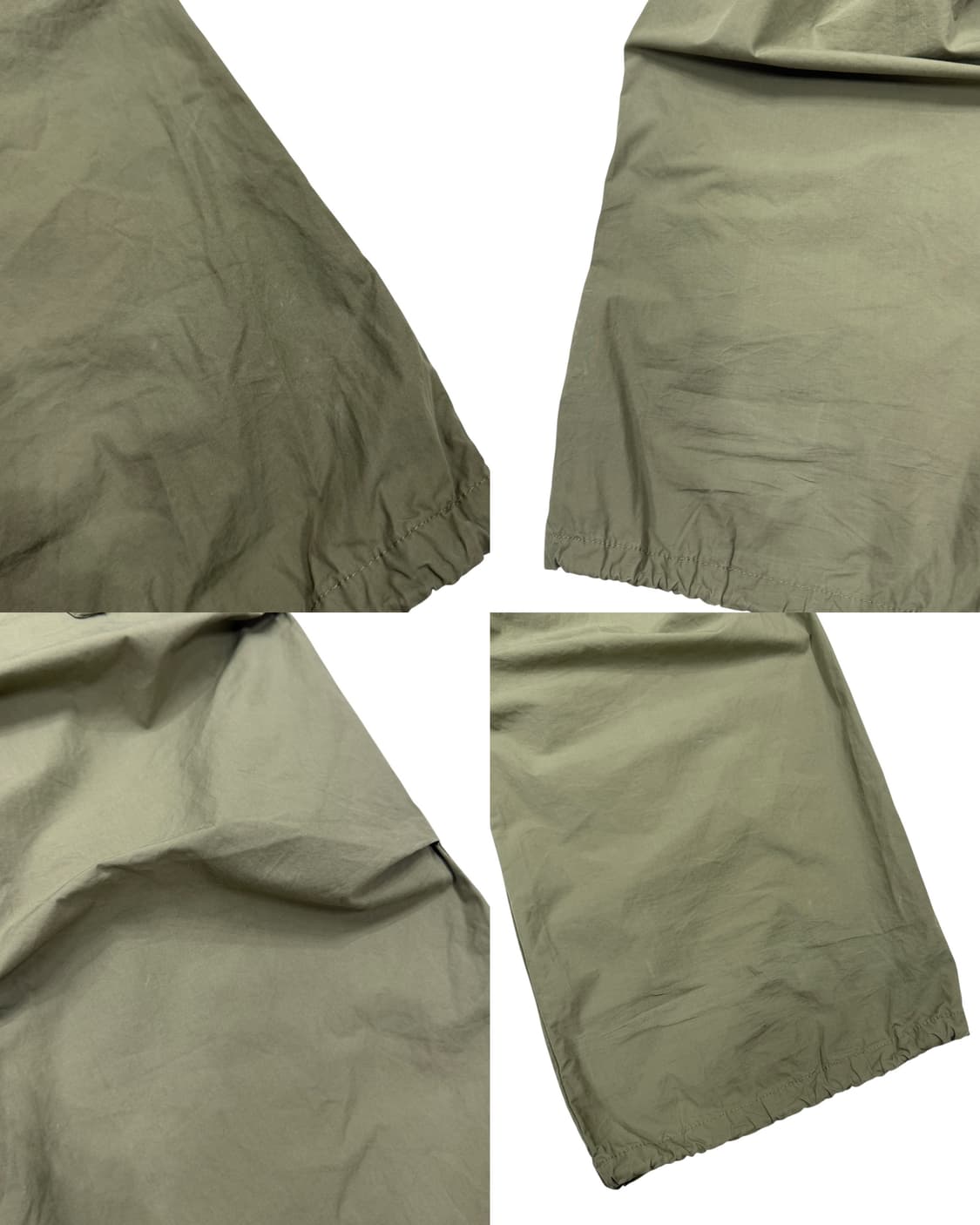 에즈이프캘리 파라슈트 코튼 카고팬츠 카키 상품이미지8