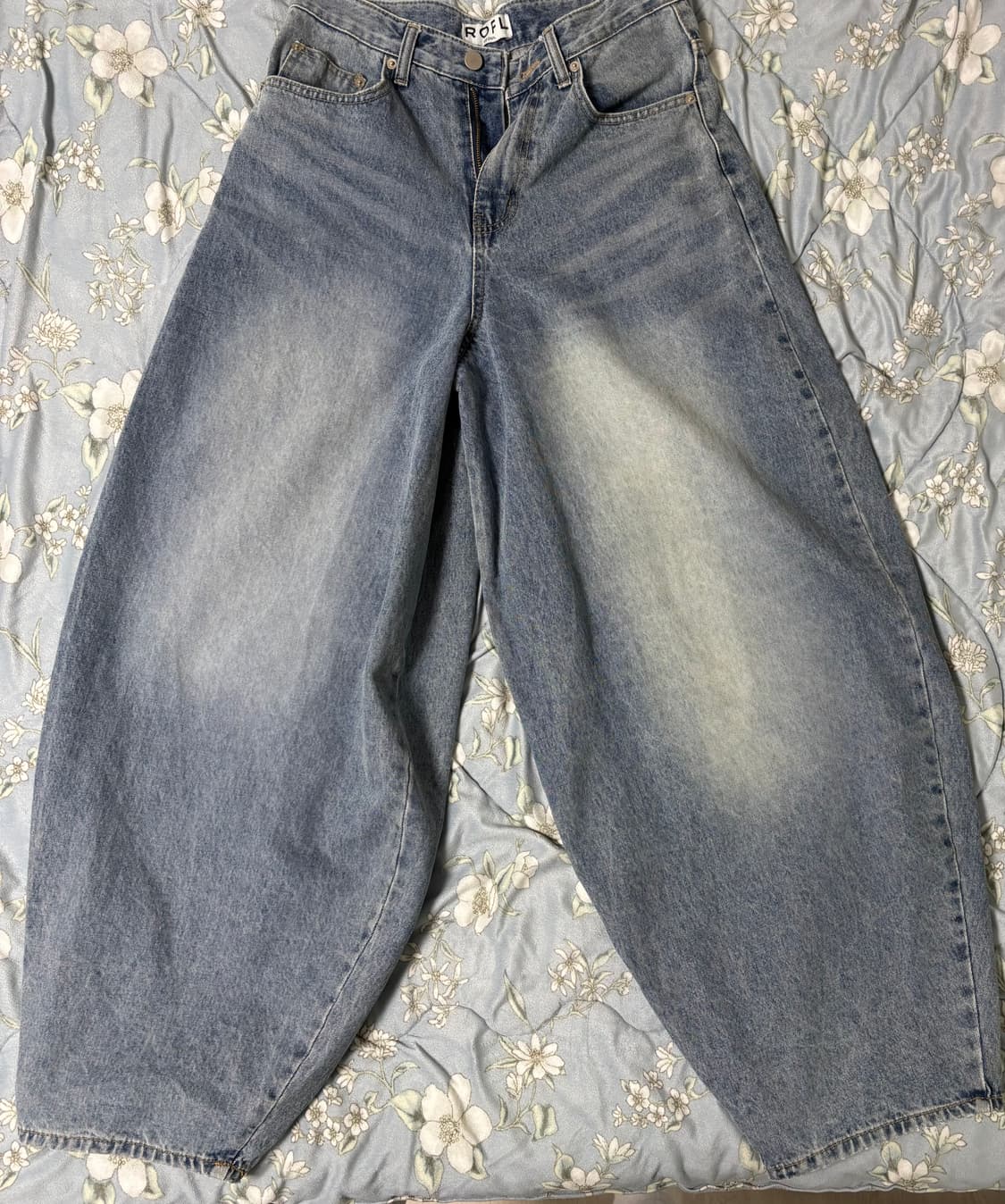 벌룬 데님 팬츠 상품이미지1