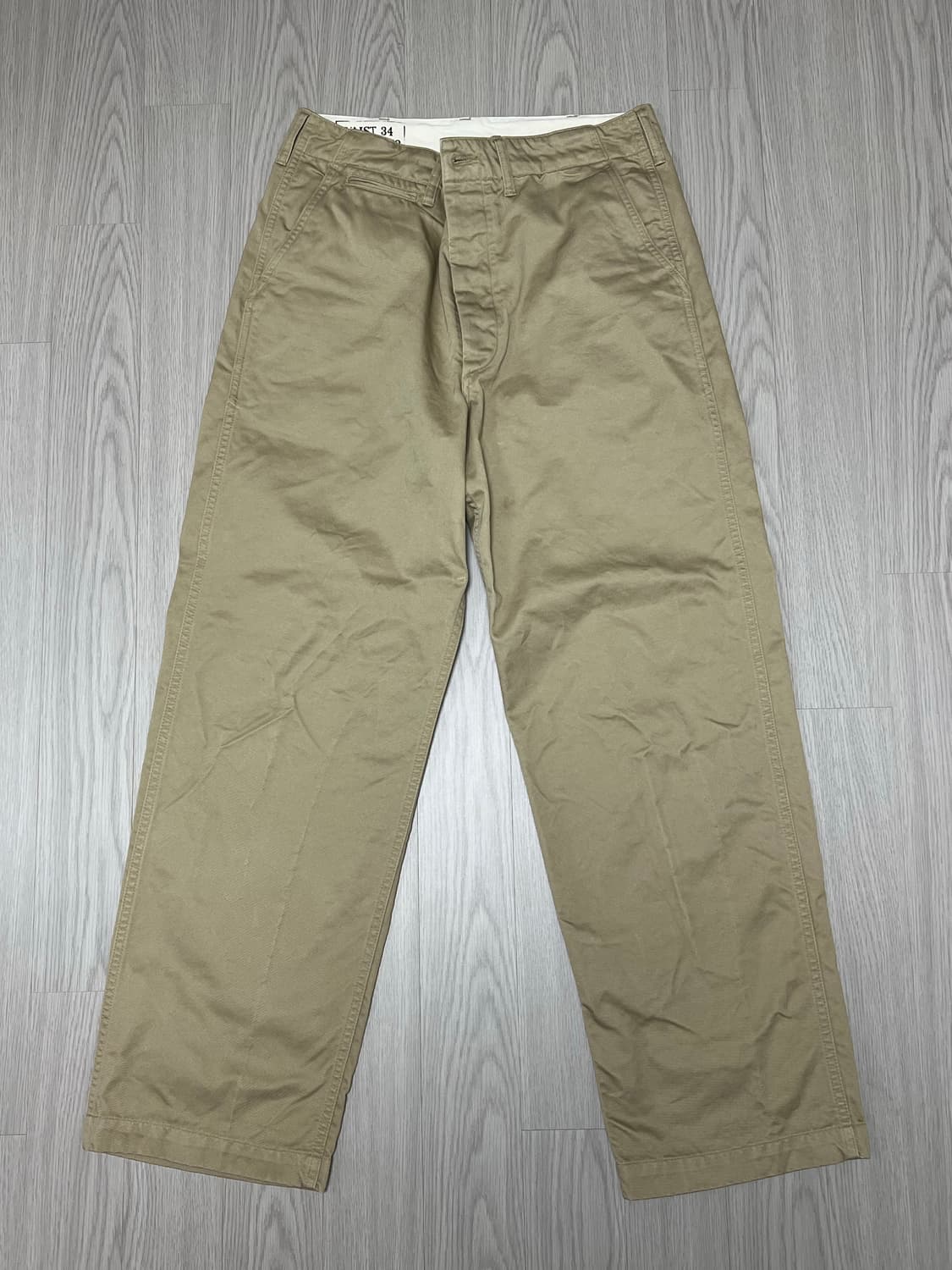 브론슨 1942 치노팬츠 카키 34/32 상품이미지2