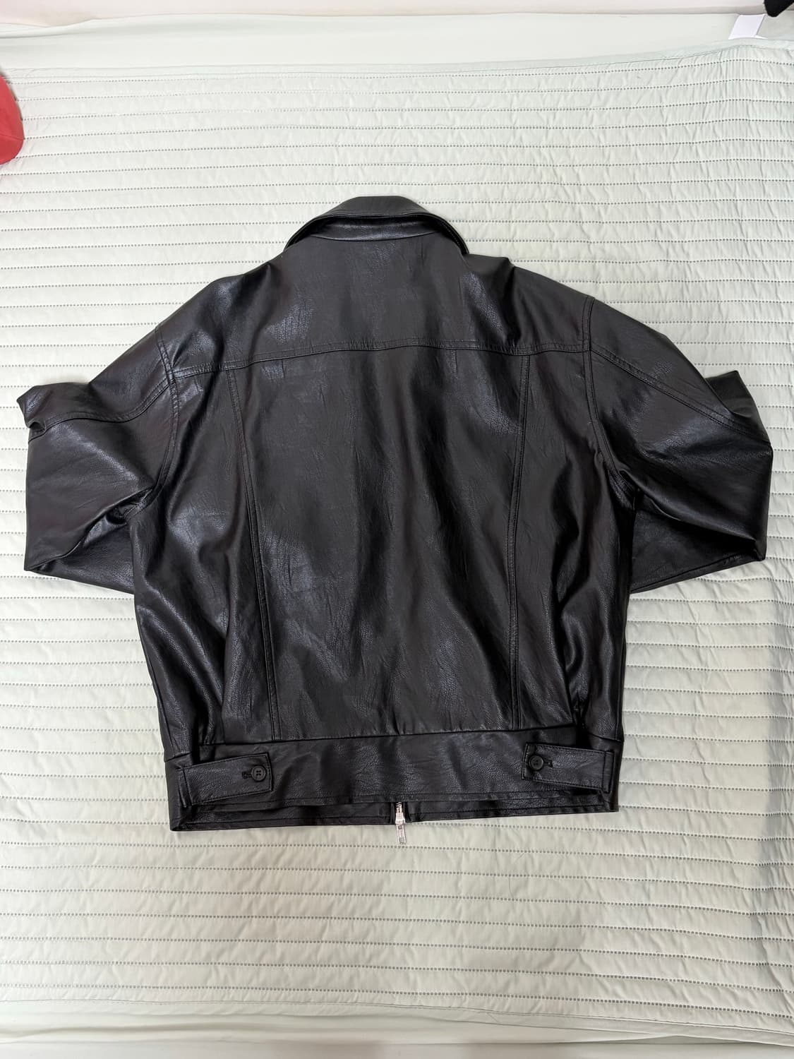 DEED 2-way 블랙 가죽 자켓 상품이미지2