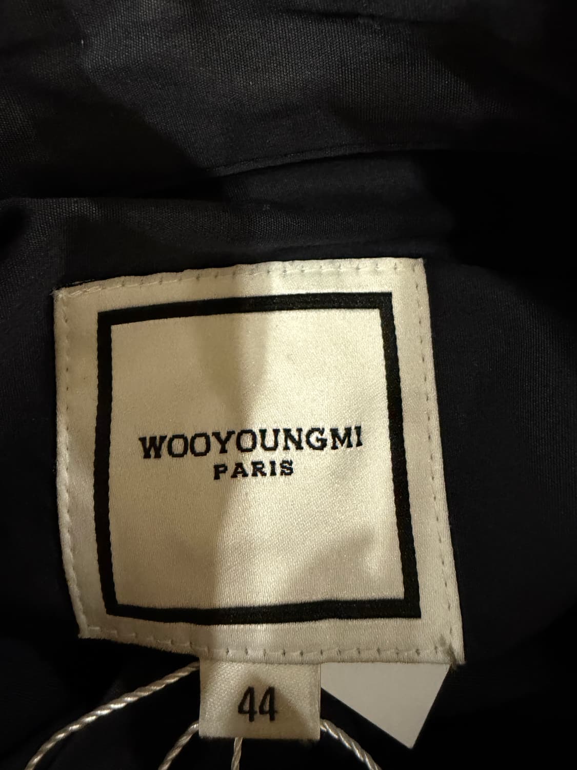 우영미 코튼 백로고 셔츠 상품이미지5