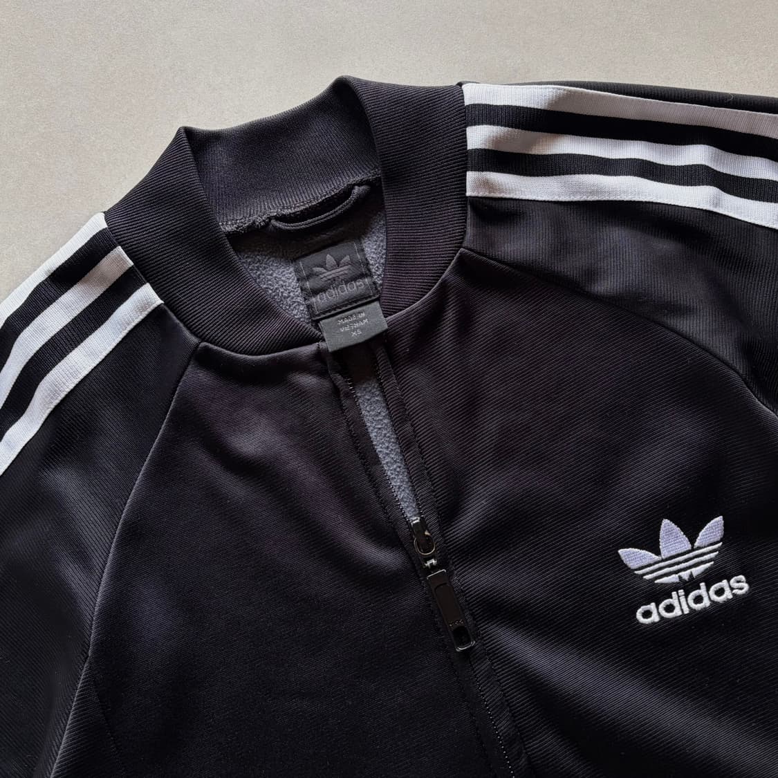[XS]아디다스 트레포일 블랙 트랙탑 져지 상품이미지6