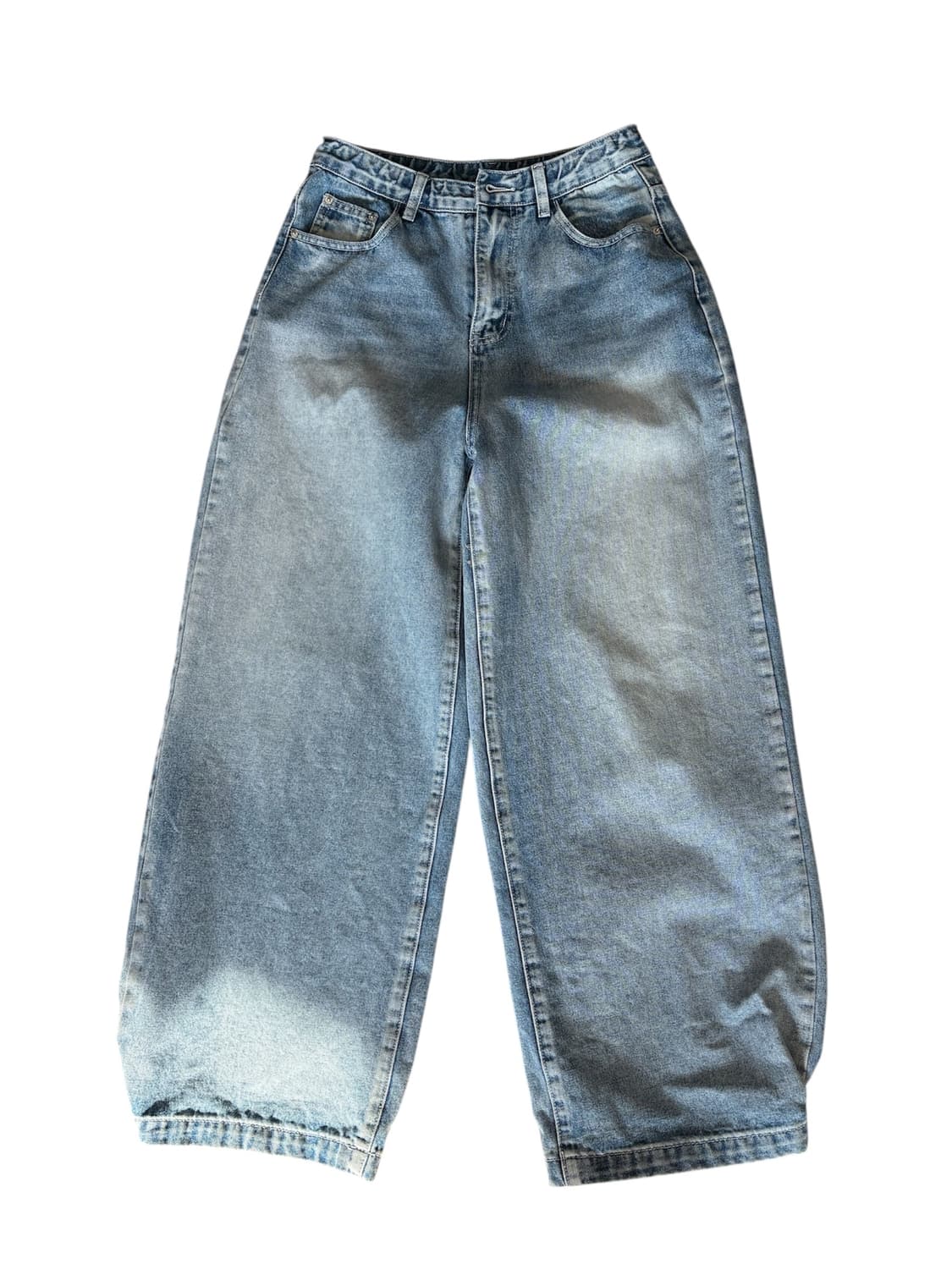 스냅 데님 팬츠 상품이미지1