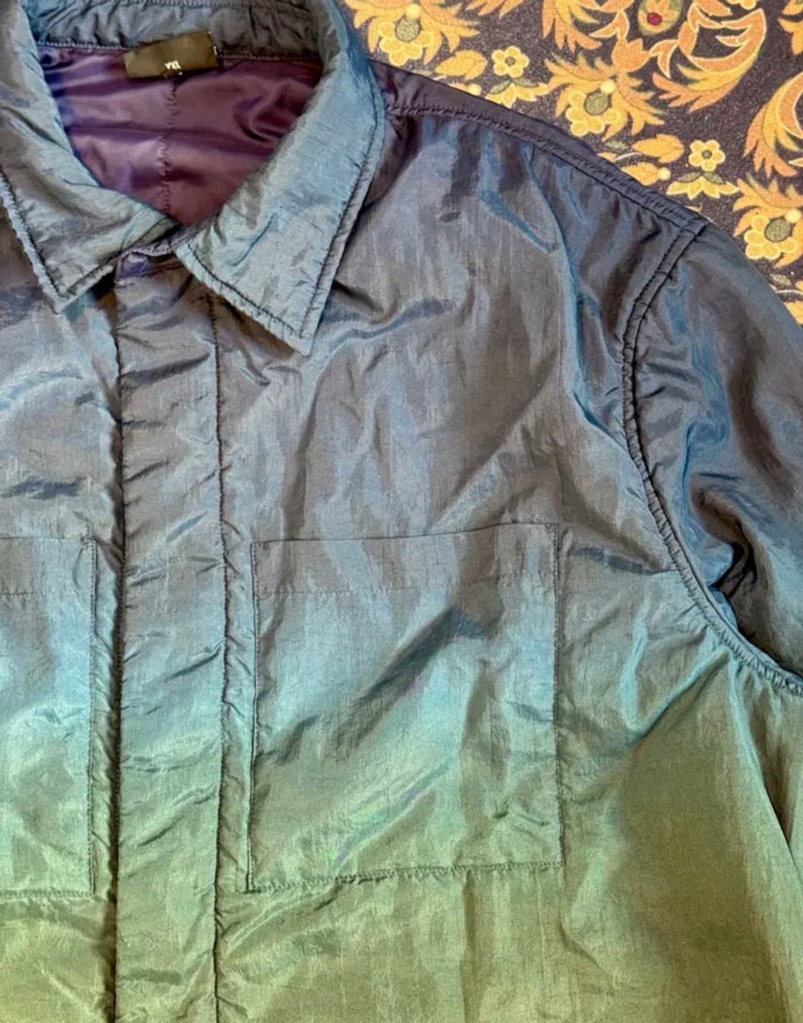 엠포리오 알마니 나이론 패디드 그라데이션자켓 상품이미지2