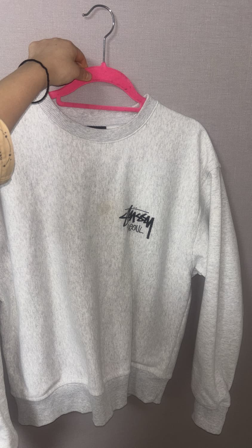 스투시 스탁 서울 크루넥 애쉬 헤더 상품이미지4