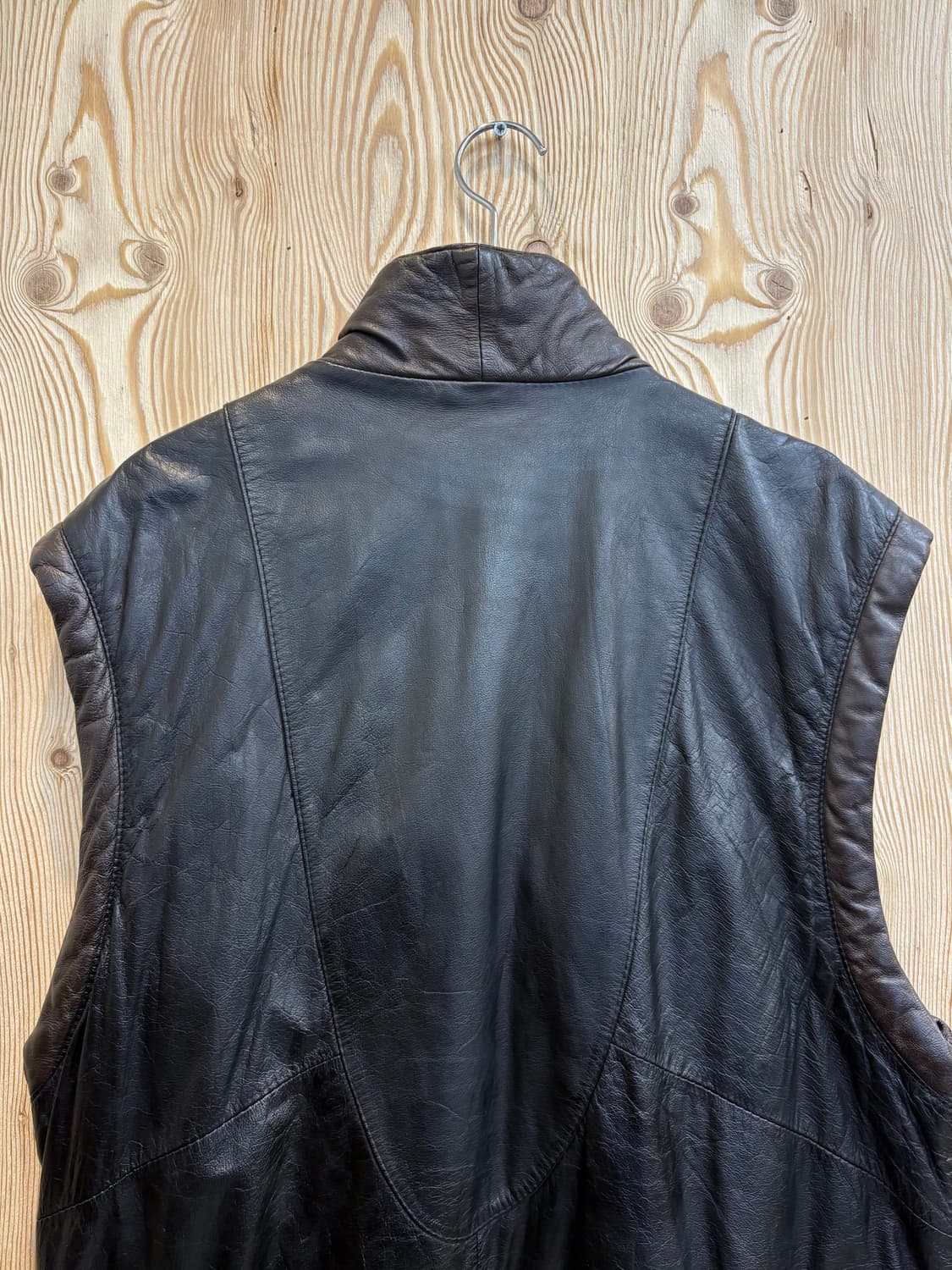 90s 펠롭스 양가죽 라이더 베스트 상품이미지4