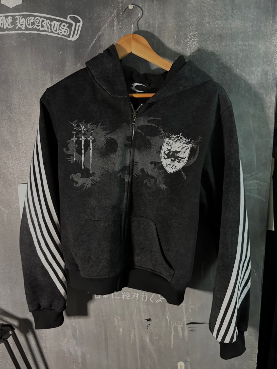 Cozy world wide hoodzip size m 상품이미지3