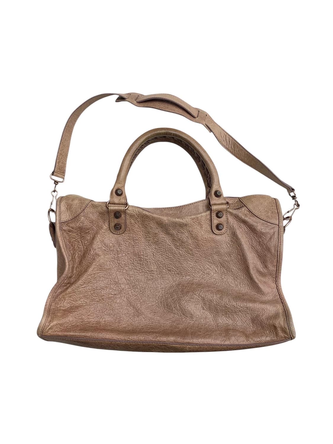 빈티지 레더 모터백 상품이미지2