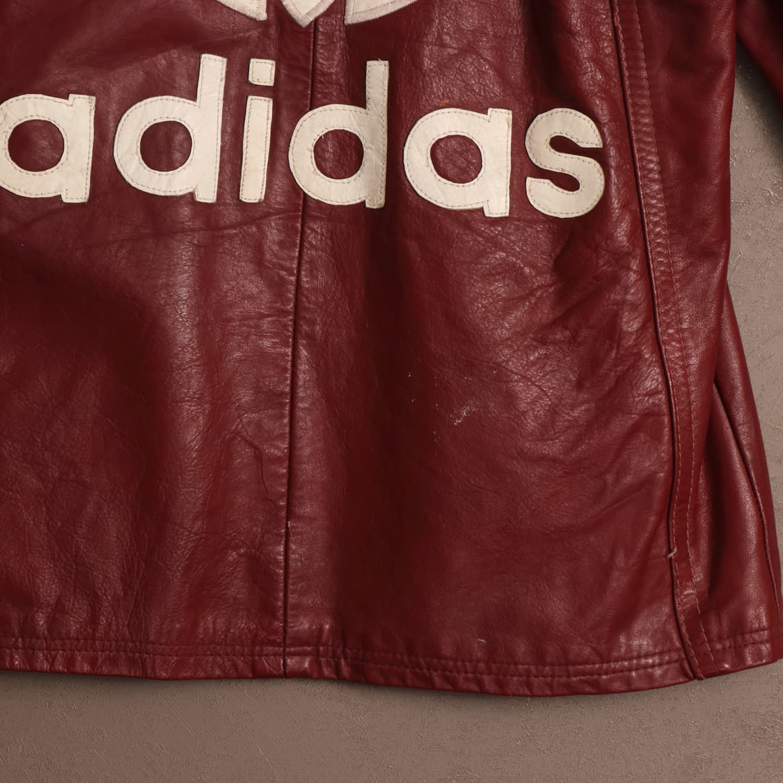 90's 아디다스 파이어버드 레더자켓 A1470 상품이미지4