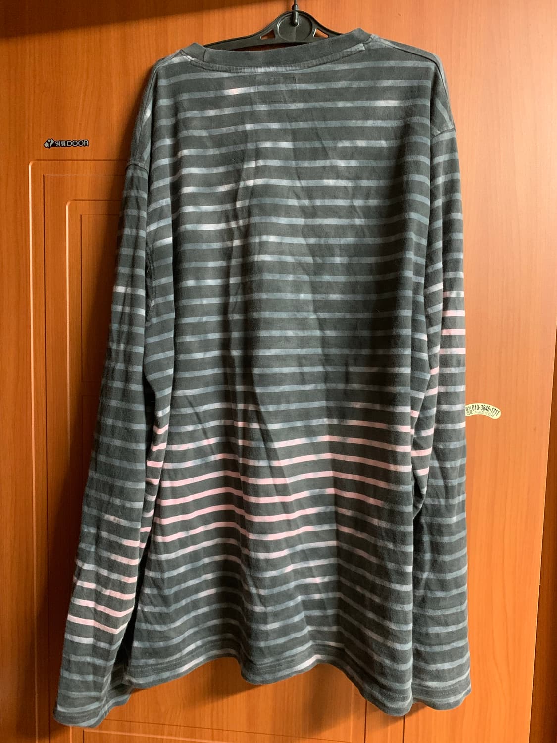 [XL]스투시 블리치드 스트라이프 롱슬리브 상품이미지2