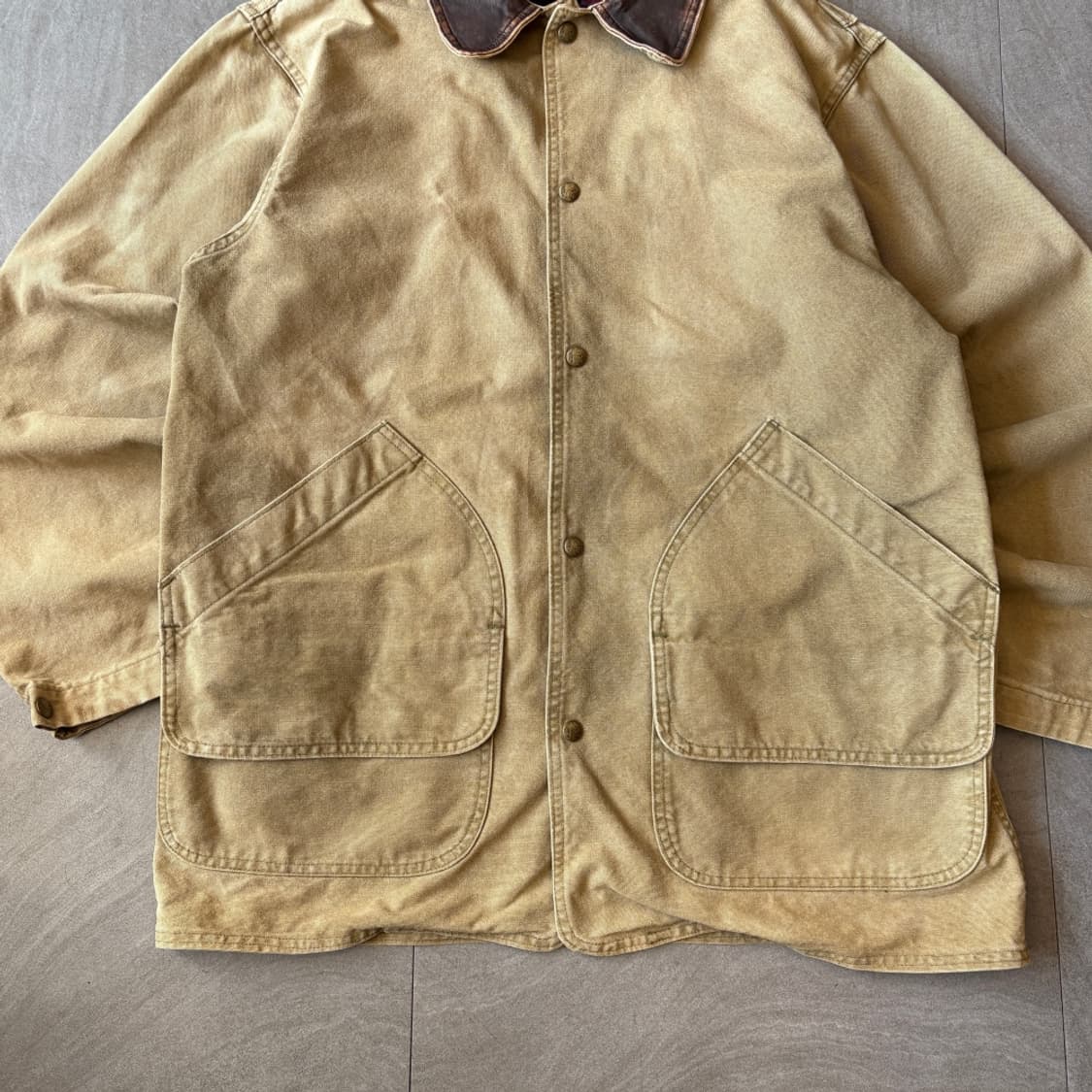 90s 울리치 베이지 헌팅 초어 자켓 상품이미지2