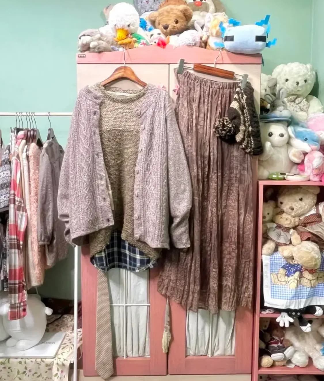 카모메산장 빈티지 모리 코디 세트 상품이미지1