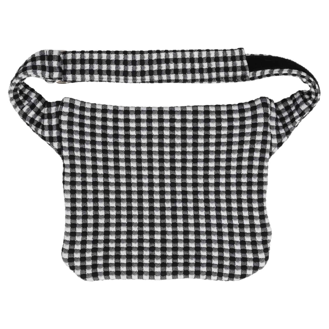 지초이 파르코 웨이스트백 WAIST BAG (CHECK BLACK) 상품이미지3