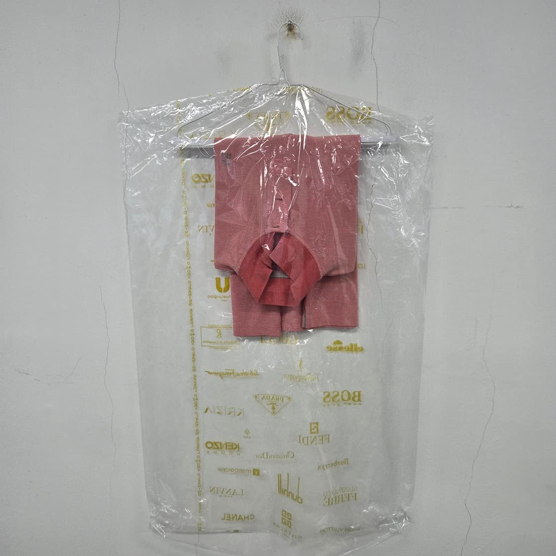 브루넬로쿠치넬리 매장판 로고 남성 반팔 티셔츠 폴로 카라티 M 핑크 상품이미지2