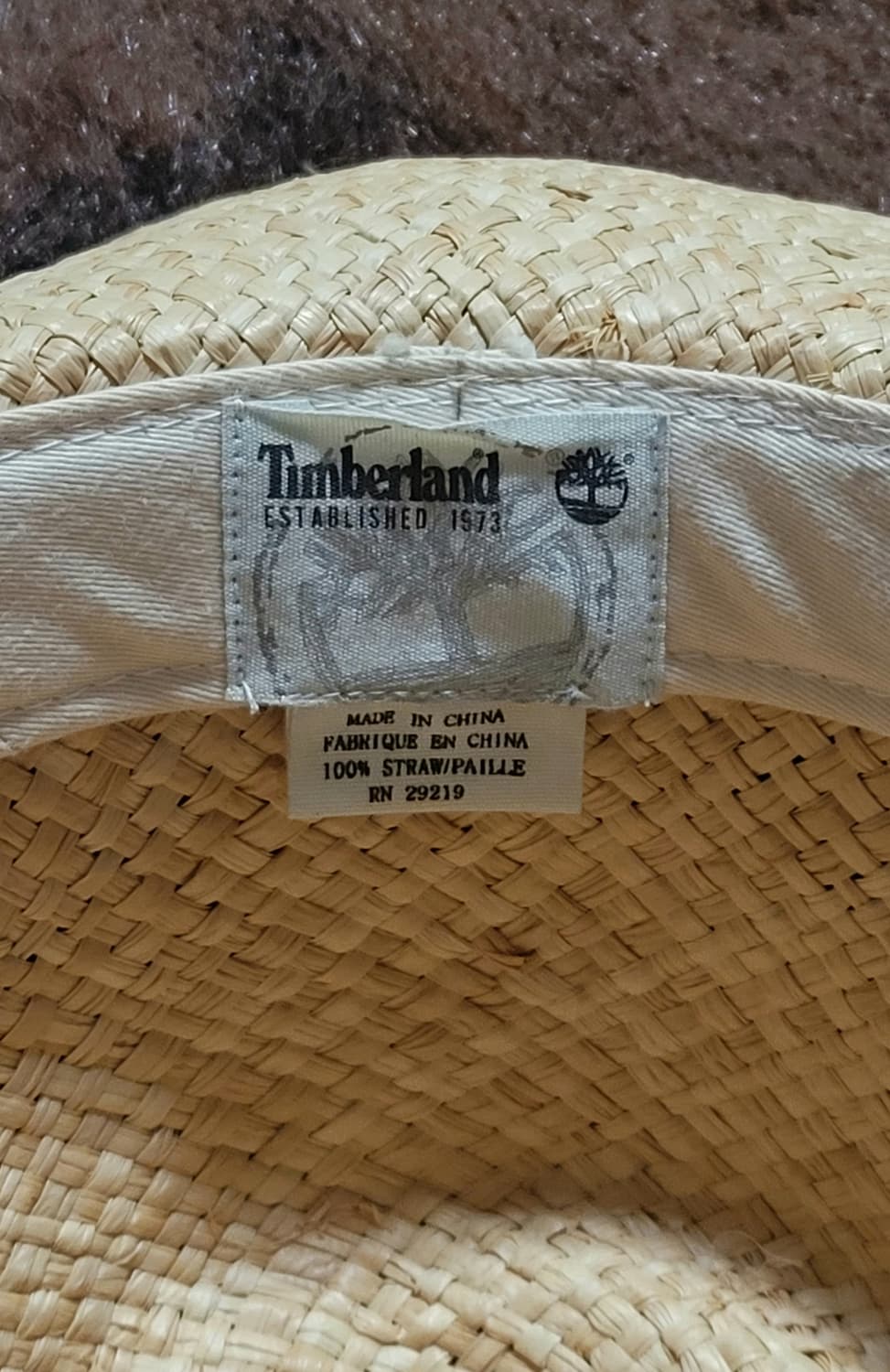 팀버랜드 내추럴 밀짚모자 상품이미지7