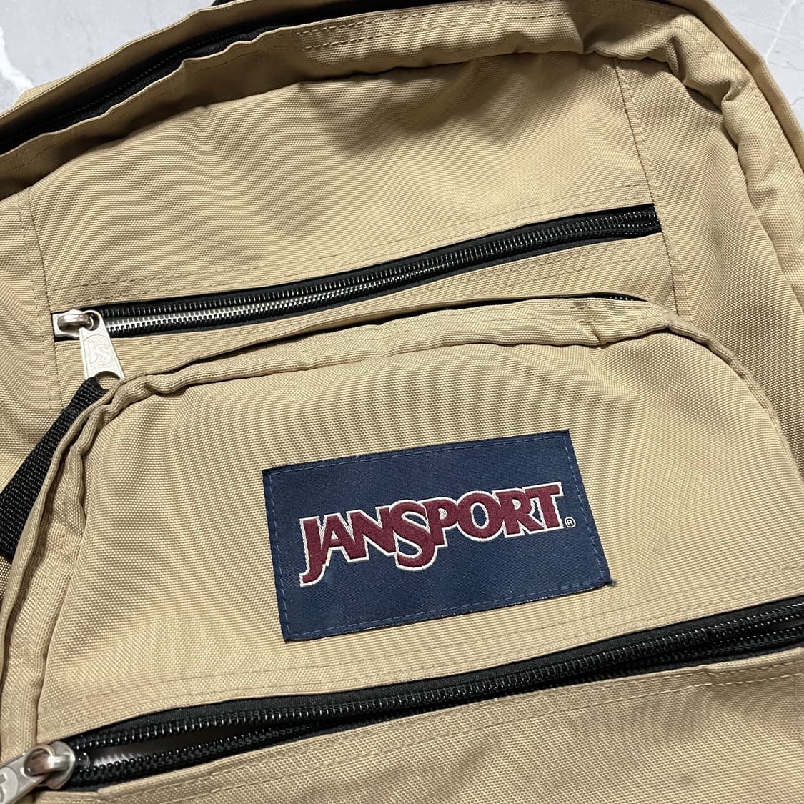 팔로워 특가 전투용 잔스포츠 빅스튜던트 베이지 백팩 가방 상품이미지3