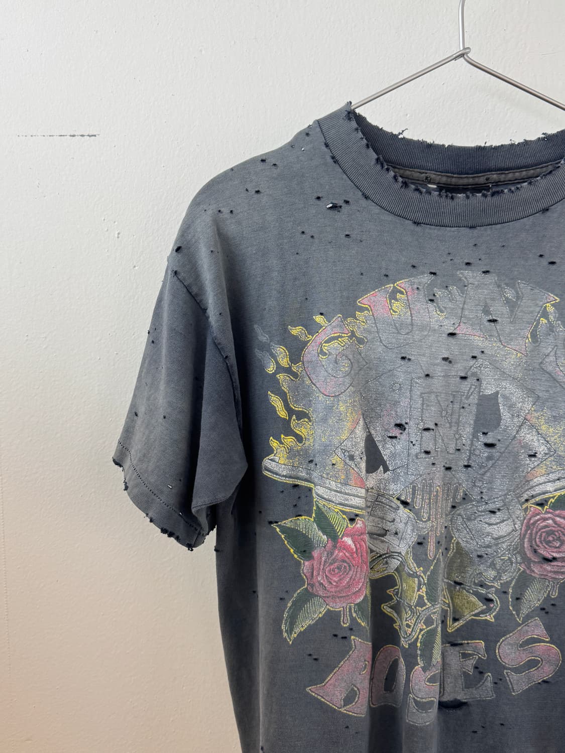 90s brockum guns n' roses faded t shirt 상품이미지2