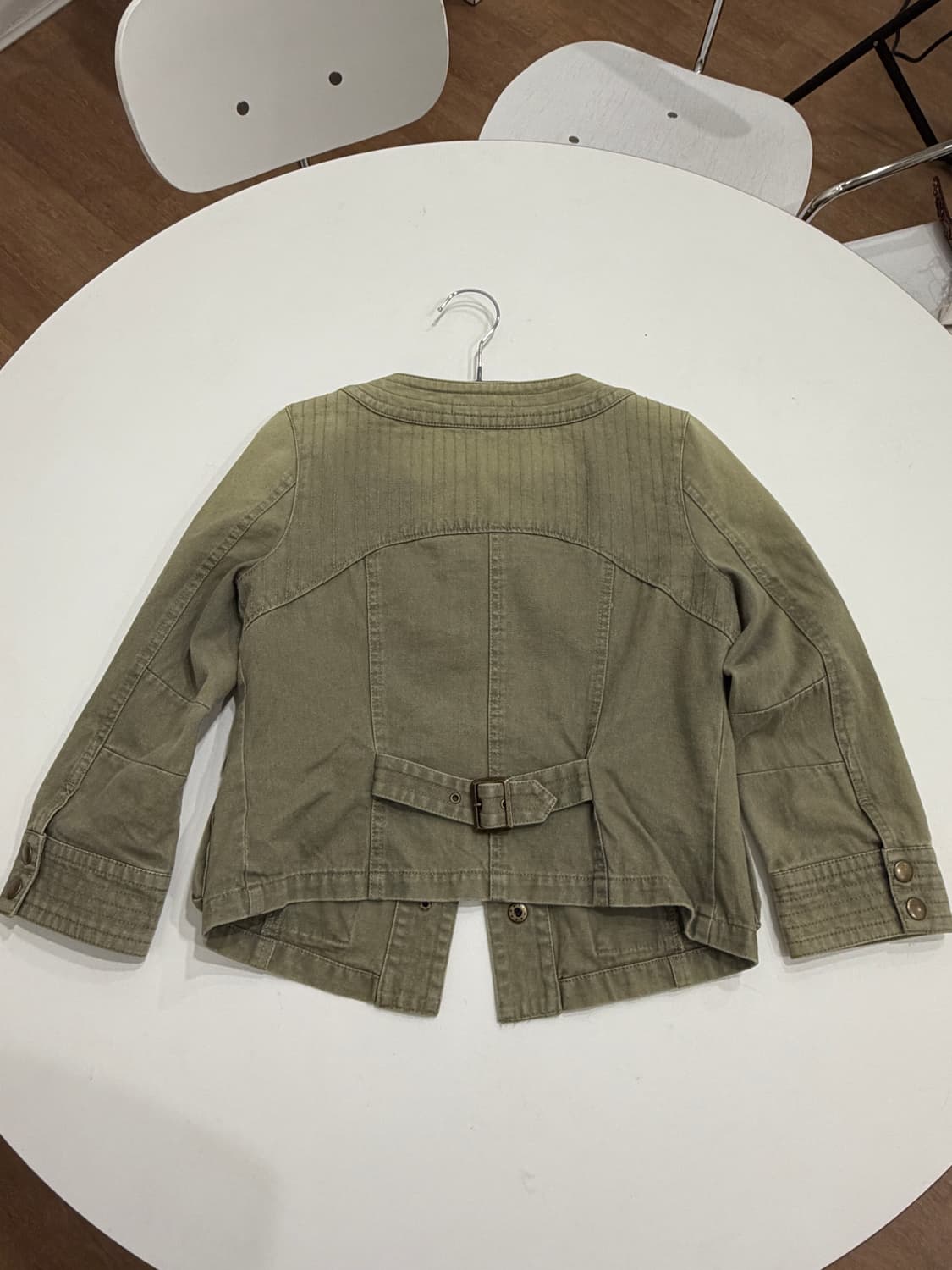 Y2K 밀리터리 견장 라운드넥 숏자켓 상품이미지7