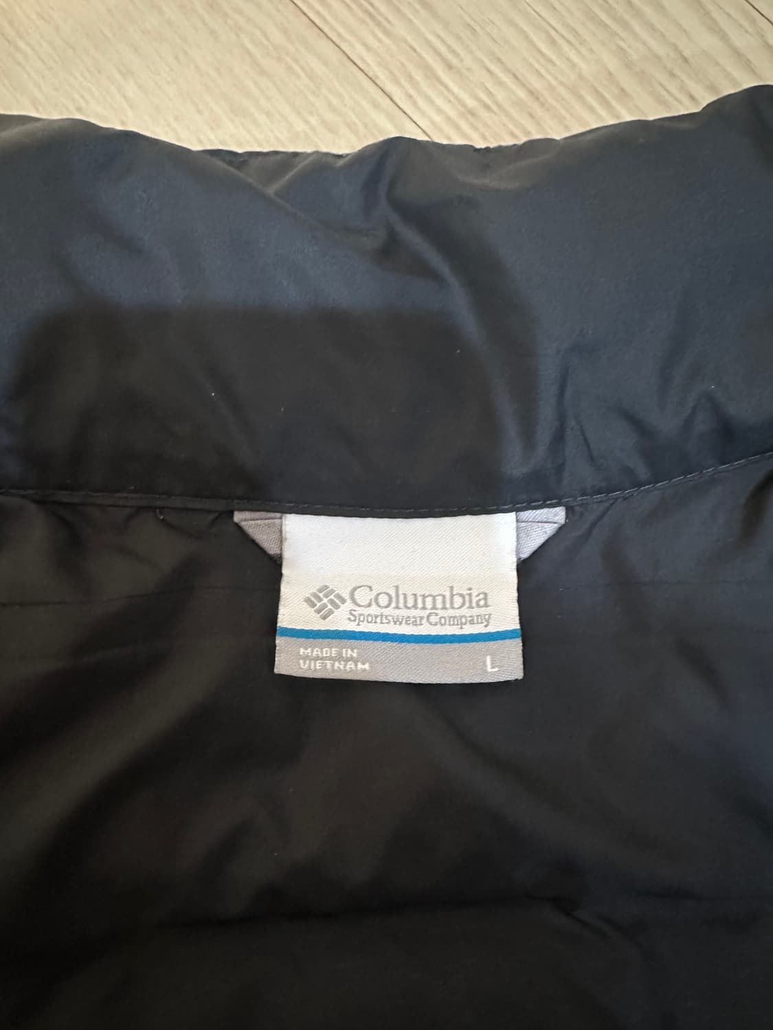 컬럼비아 레이크 덕다운 오리털 경량패딩 L(100) 블랙 상품이미지6
