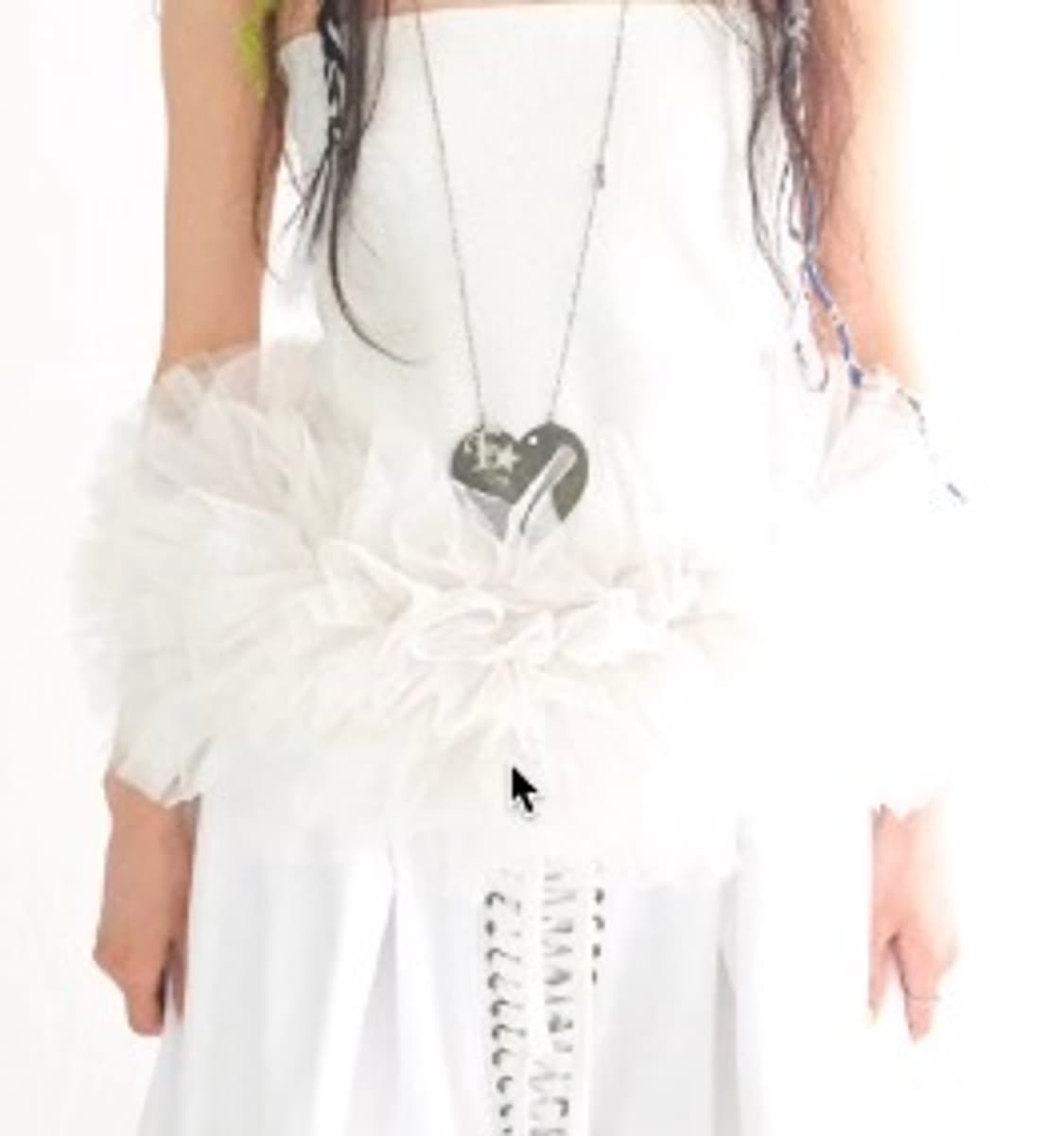 샵페어리 볼륨 튤 스커트 화이트 상품이미지1