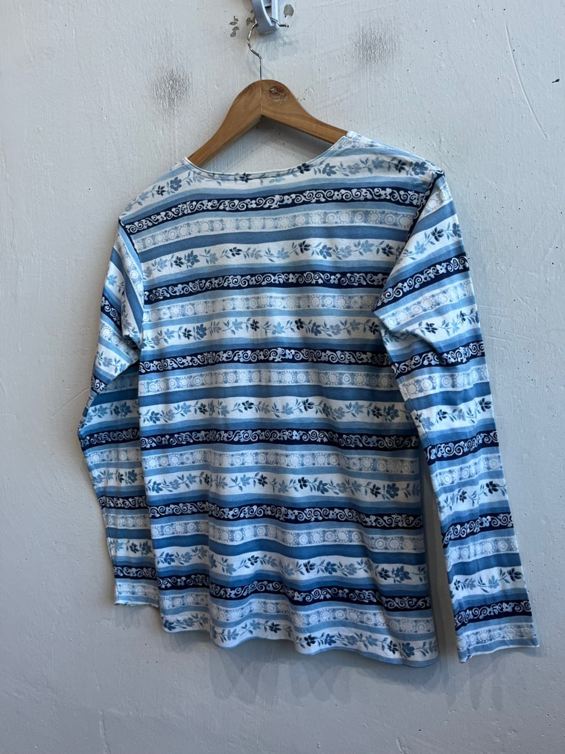 90s 엘엘빈 플라워 롱슬리브 Made in USA 상품이미지5