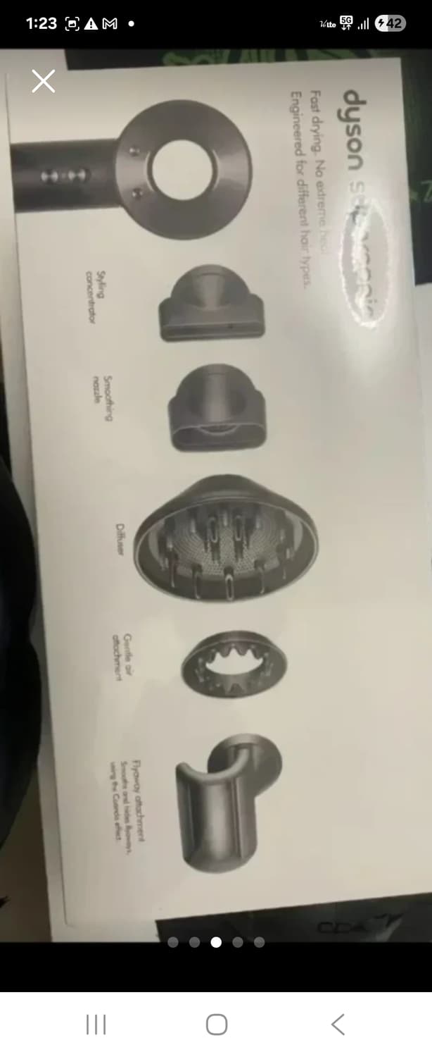 새제품/다이슨 슈퍼소닉/공홈정품/선물가능/니켈코퍼.블랙니컬/입금순선택 상품이미지4