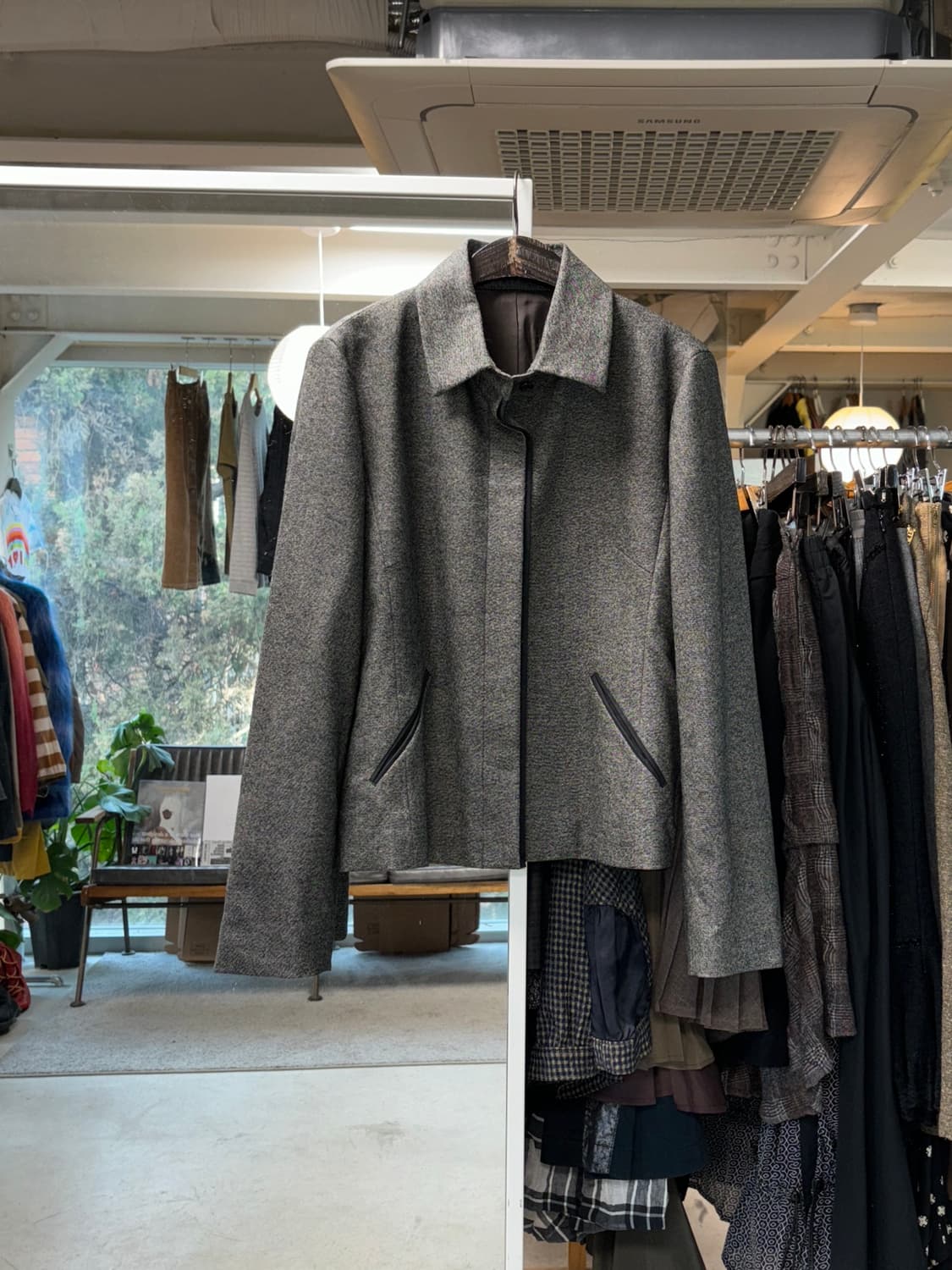 Gabardine k.t 퍼 울자켓 상품이미지3