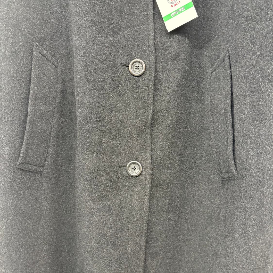 버버리 블랙 롱 코트 남M 상품이미지2