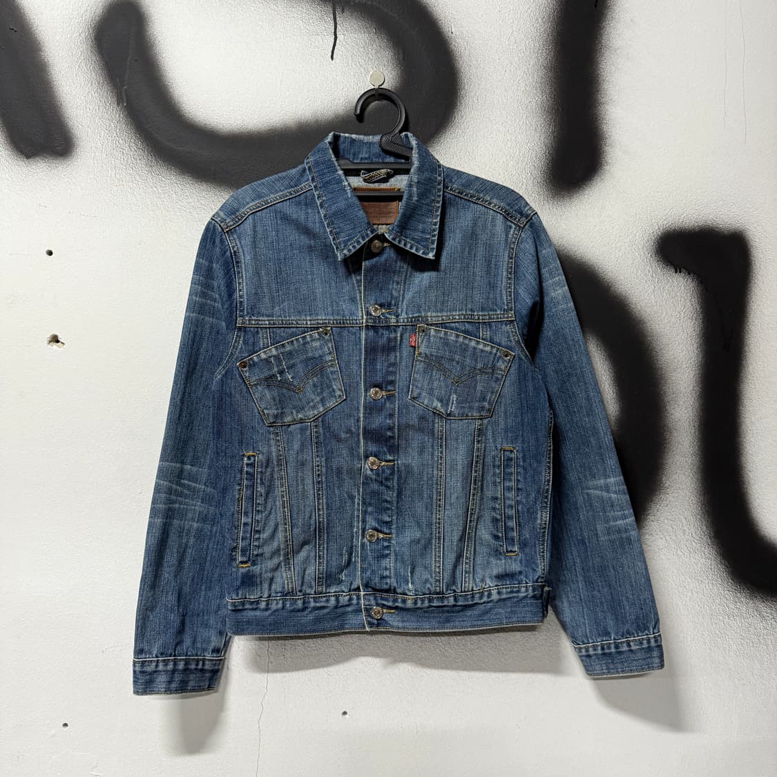 90s 리바이스 오리지널 USA 501 데님 트러커 자켓 상품이미지1
