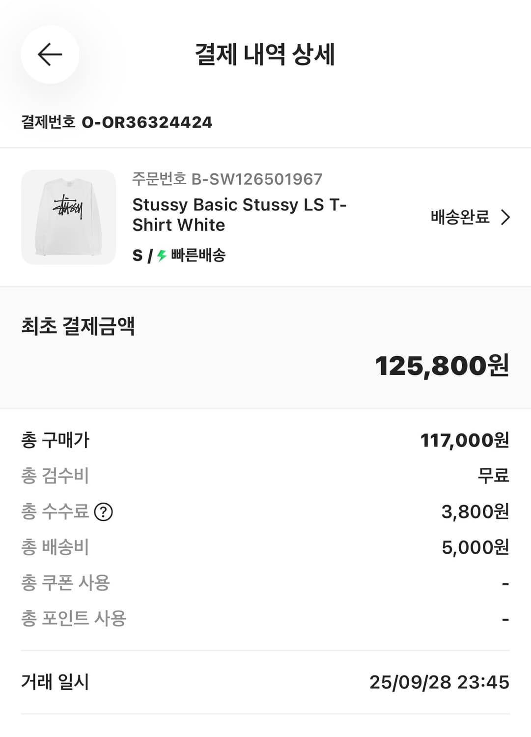 스투시 롱슬리브 상품이미지3