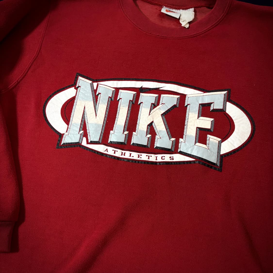 90s Nike Athletics Red Sweatshirt 상품이미지9
