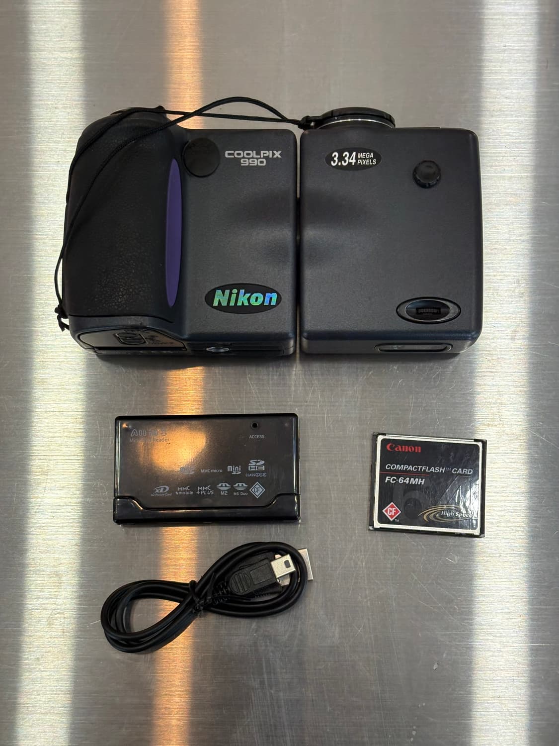 레어/셀카가능)니콘 쿨픽스 990 빈티지디카 상품이미지2