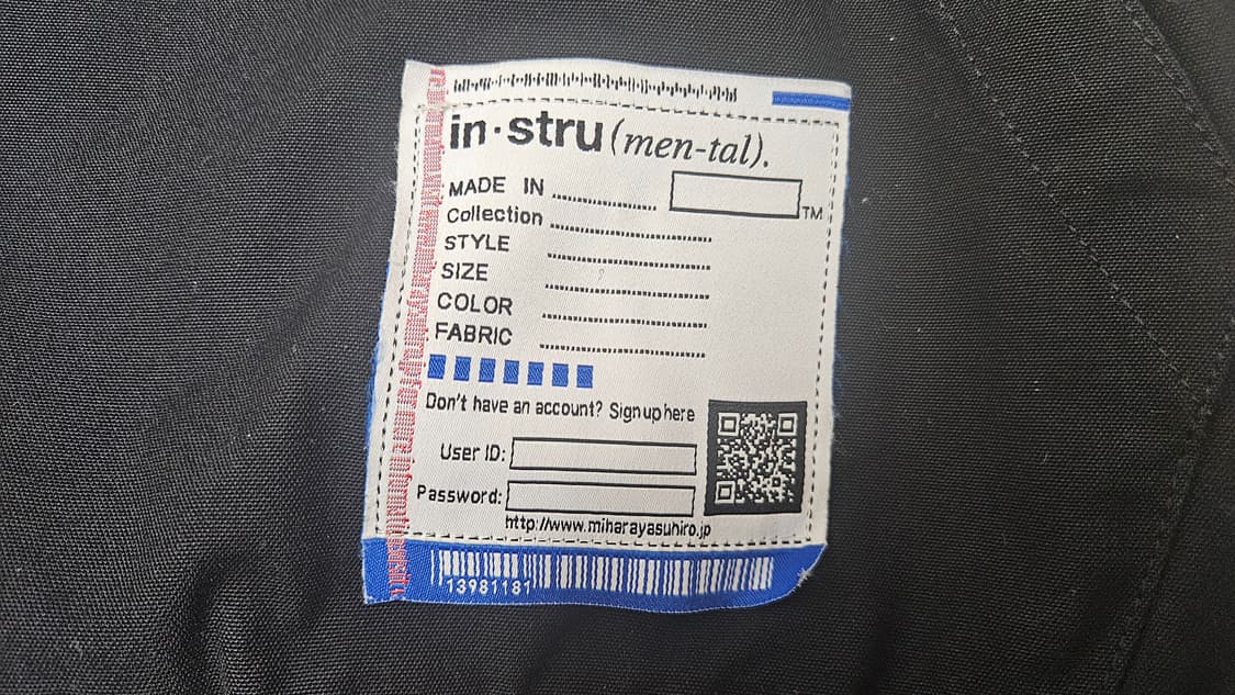 [50]미하라야스히로 22ss 블루슨후드자켓 검정 I07BL011 상품이미지5