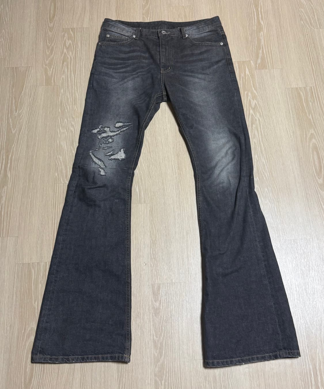 아워글라스 슬림 부츠컷 플레어데님 1 상품이미지5