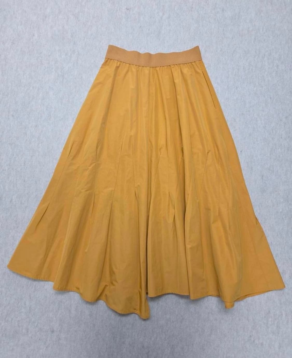 여성 64 시스템 밴딩 스커트 밑단 트임 치마 상품이미지2