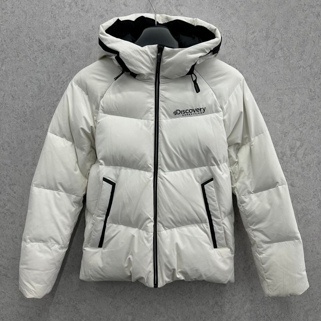 90 디스커버리 여자 덕다운 숏패딩 상품이미지1