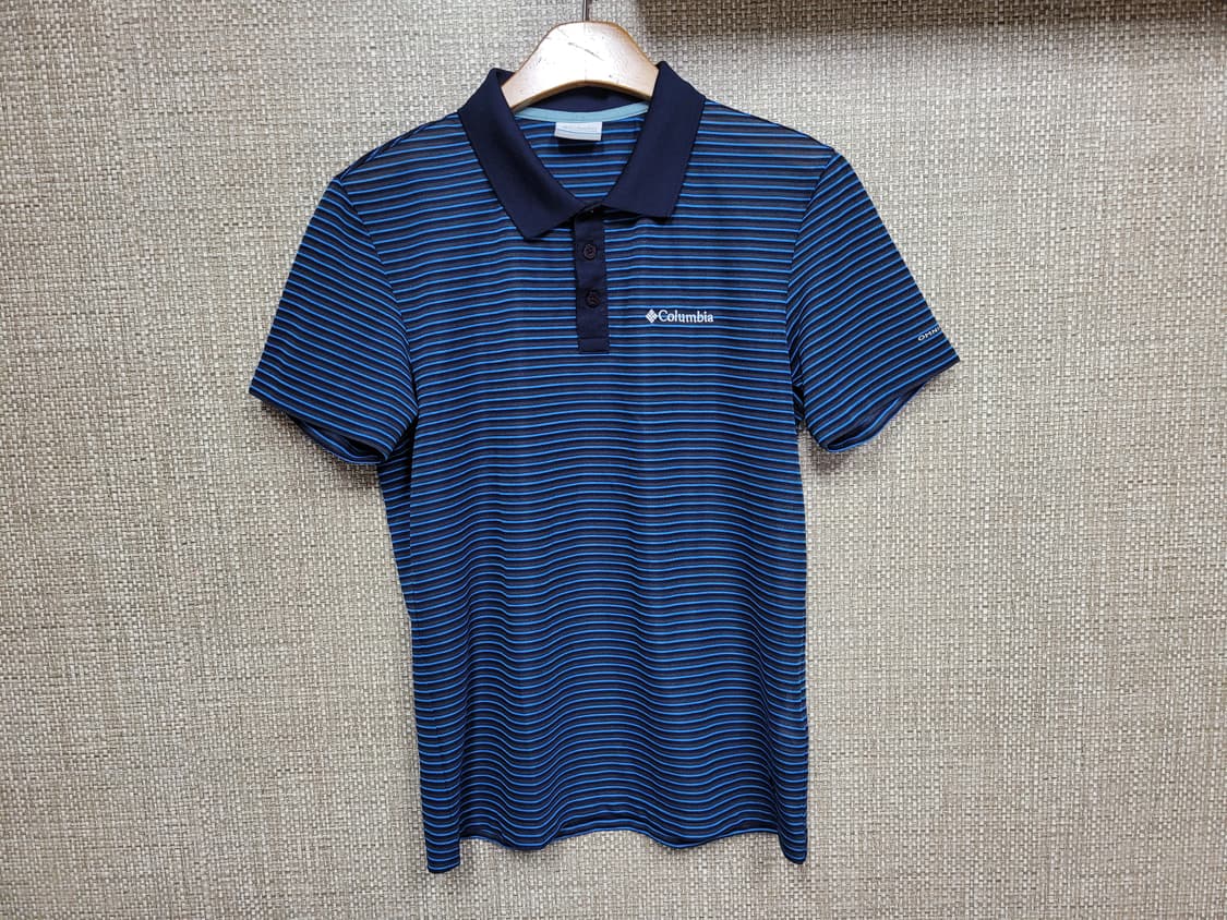 L 100사이즈 컬럼비아 기능성 반팔 카라티 등산 아웃도어  상품이미지1
