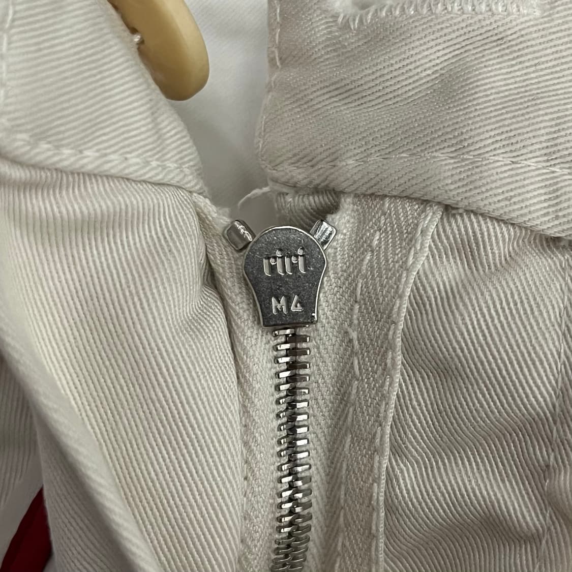 [40] 프라다스포츠 아이보리 코튼팬츠 상품이미지5