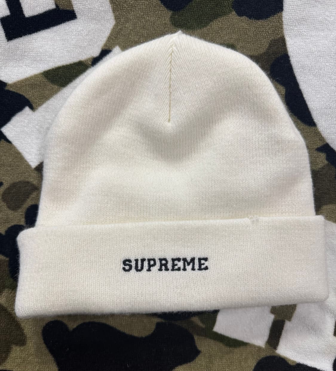 FW16 슈프림 x 팀버랜드 비니 (하자있음) 상품이미지2