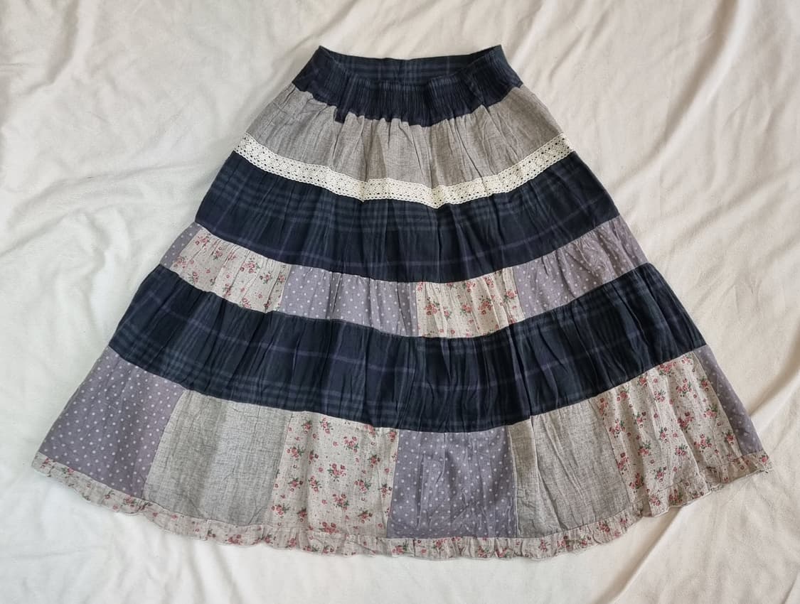 빈티지 패치워크치마 상품이미지7