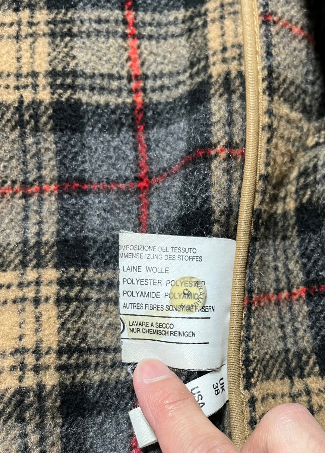 잉글랜드 산 몽고메리 더플코트 100-105 상품이미지6