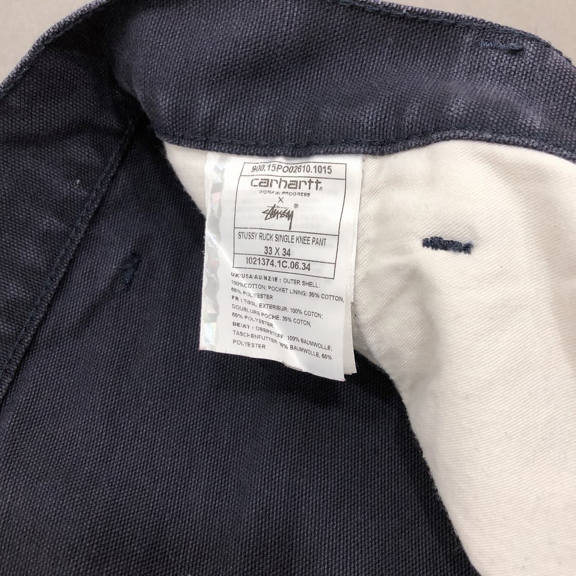 칼하트 스투시 stussy 럭싱글니 팬츠 카펜터 33 상품이미지5