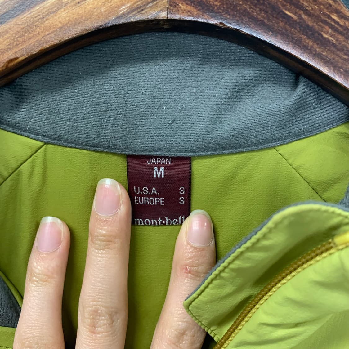 몽벨 재팬 신슐레이트 나일론 자켓 상품이미지6