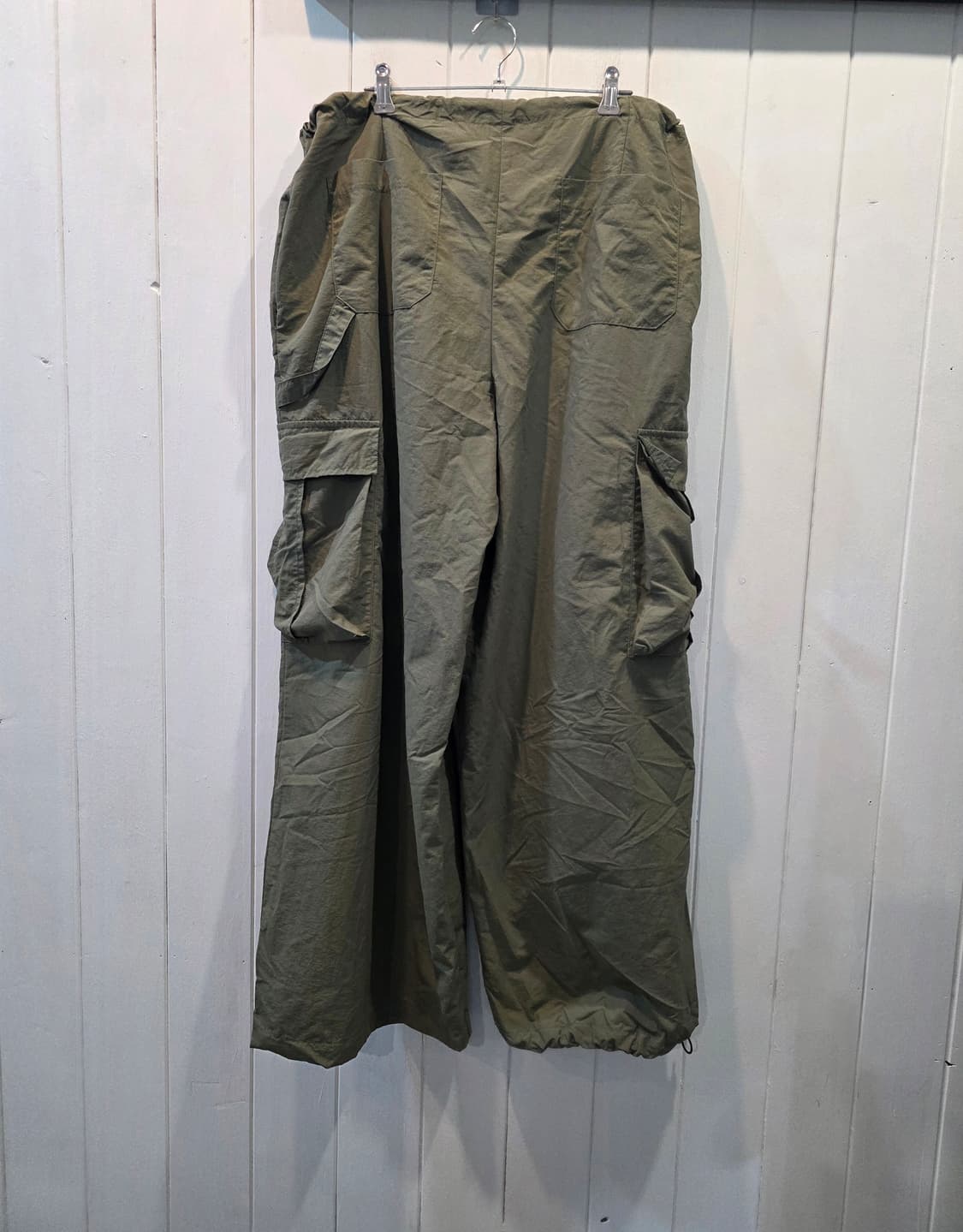 와이드 카고 바지 <조임쇠끈> 상품이미지5