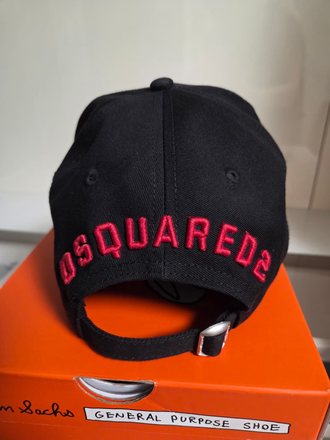 디스퀘어드 ICON 자수 로고 볼캡 블랙 상품이미지3