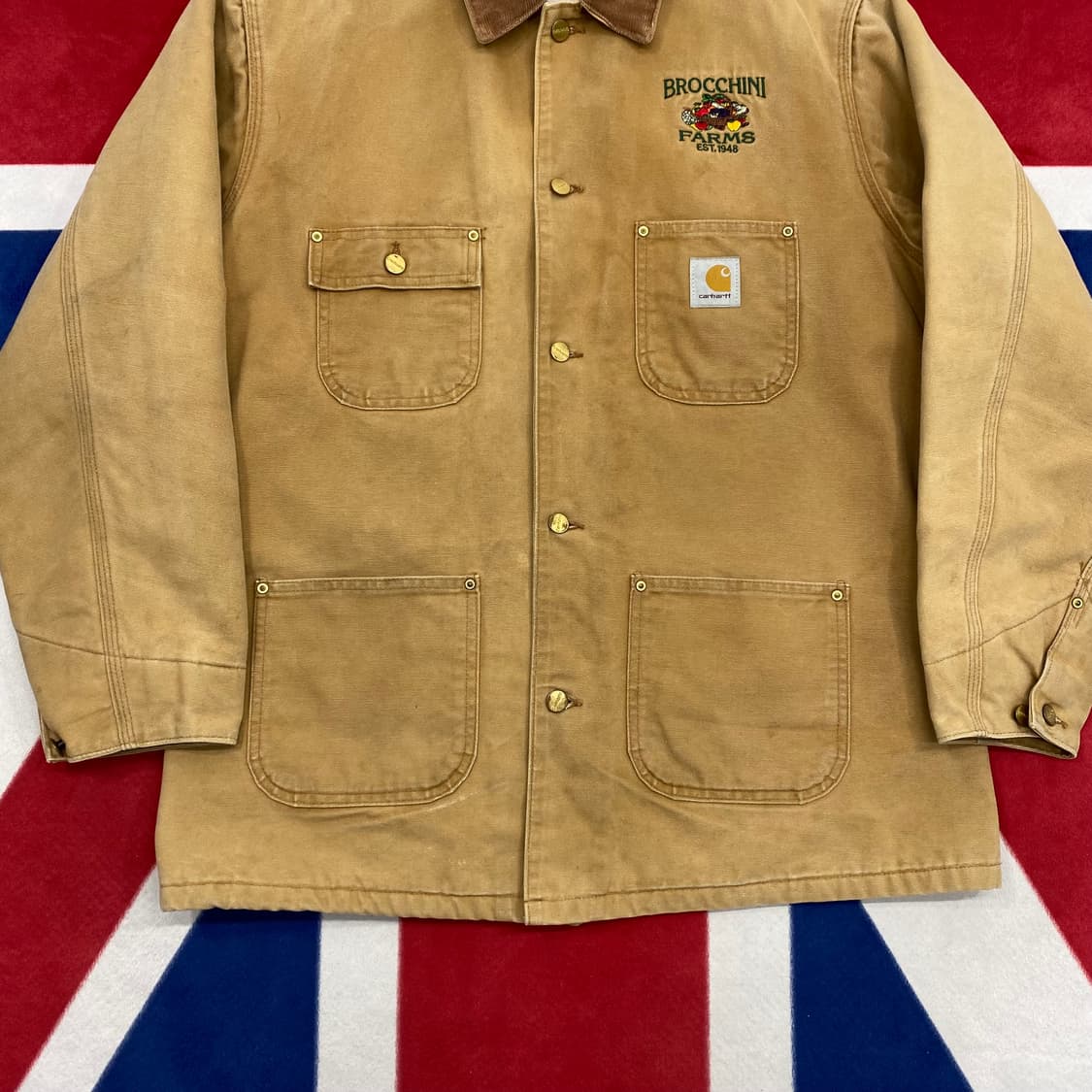 칼하트 초어자켓 실측 L -XL  상품이미지4