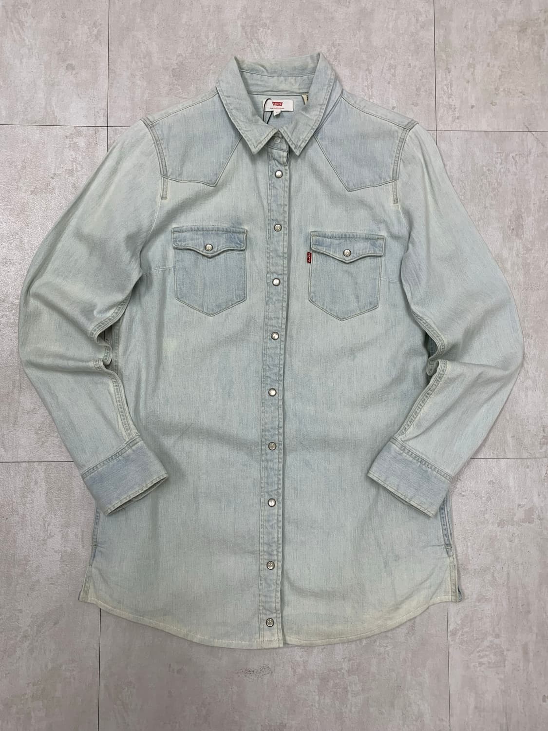 리바이스 연청 데님 셔츠 #679 상품이미지1