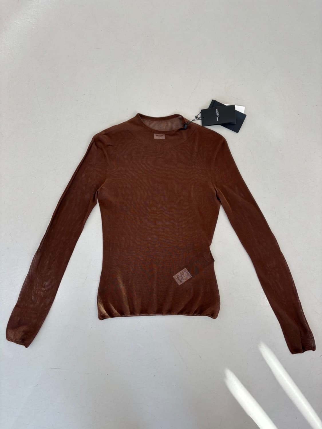 (New)Saint Lauren Silk See-through 상품이미지2